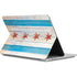 Chicago Flag Light Wood Surface Laptop Studio Skin